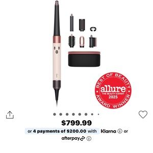 Brand new sealed Dyson Airwrap Styler in Pink and Black